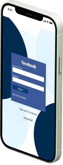 iPhone Facebook social